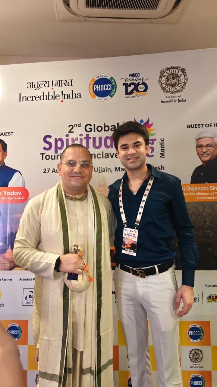 श्री प्रशांत मुकुंद दास (अंतरराष्ट्रीय आध्यात्मिक मार्गदर्शक और वरिष्ठ काउंसलर, ISKCON)